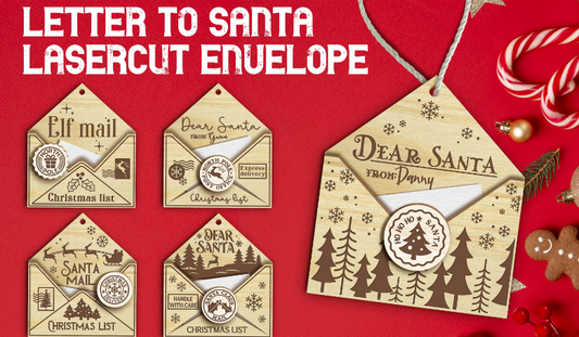 Laser Cut Letter For Christmas