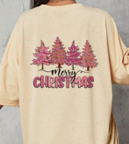 Pink Christmas Trees