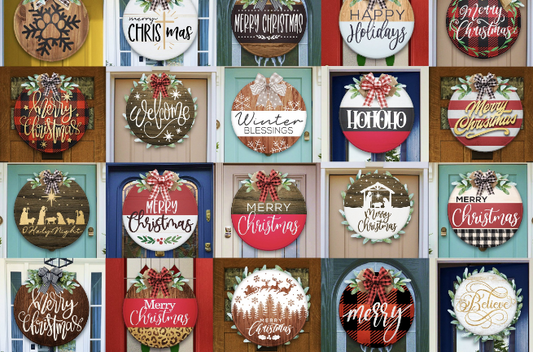 100 Christmas Signs