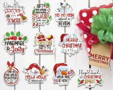 Christmas Stickers 1