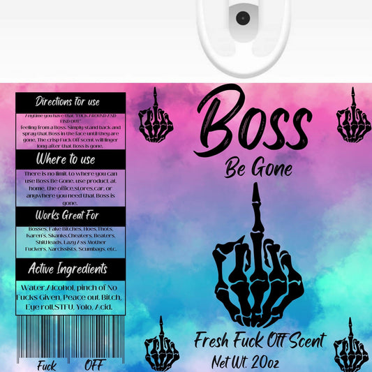 Boss Be Gone 20oz Tumbler