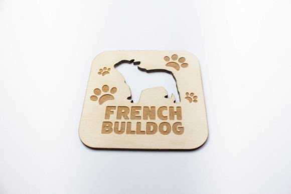 French Bulldog Coaster