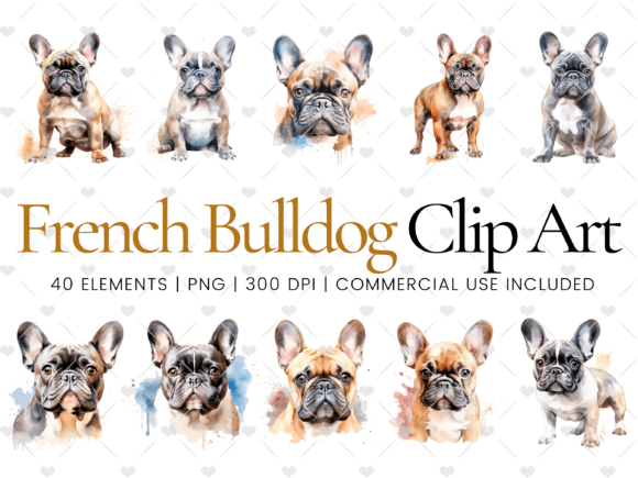 Multiple French Bulldogs