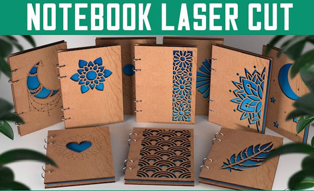 Lasercut Notebooks