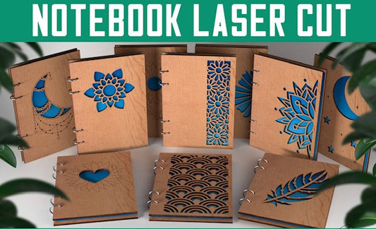 Lasercut Notebooks