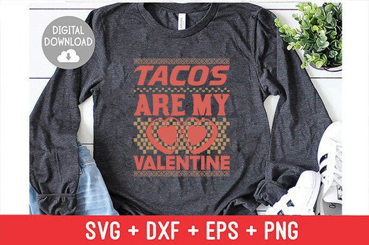 Tacos Are My Valentine Ugly Sweater