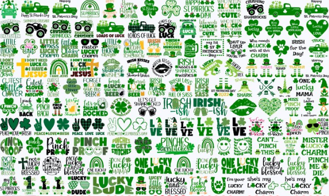 St Patrick's Day SVG