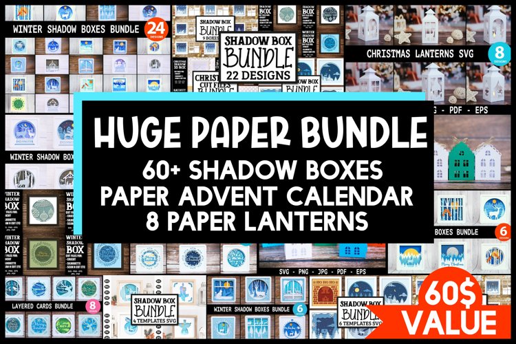 Huge Shadow Box Bundle