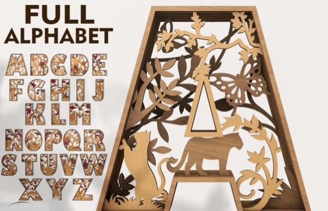 Multi-layer alphabet