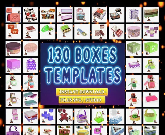 130 Box Templates