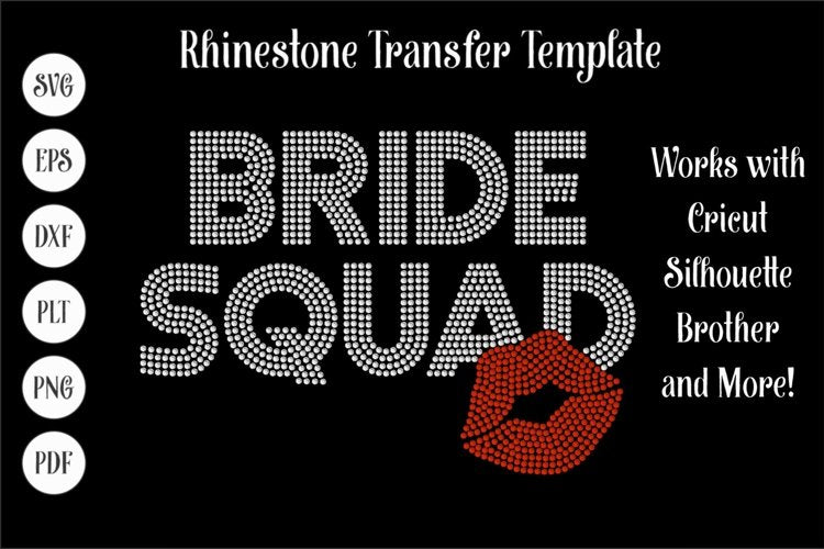Bride Squad Rhinestone