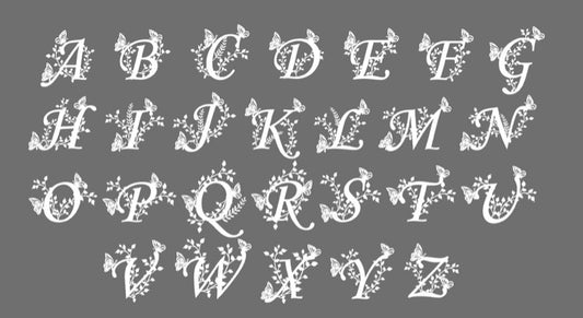 Butterfly Alphabet
