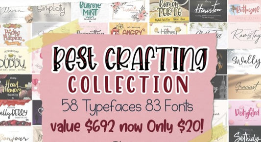 Crafting Font Bundle