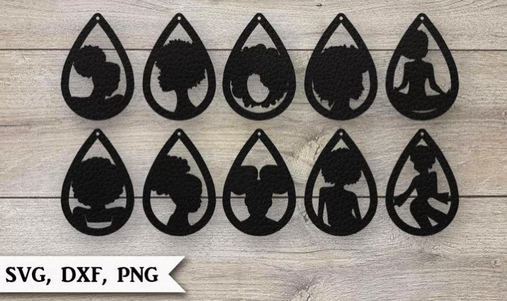 African Queen Earrings