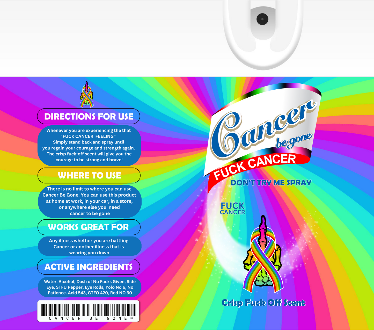 Cancer Be Gone20oz Tumbler