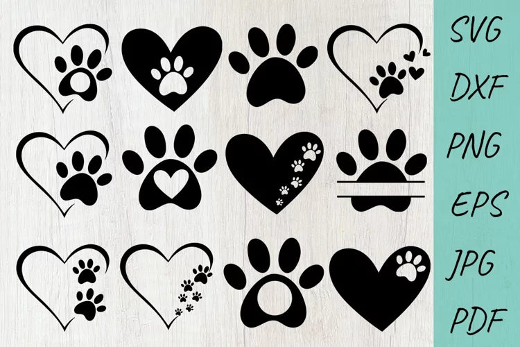 Dog Paw Prints