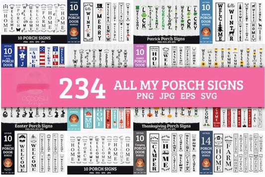 234 Porch Signs