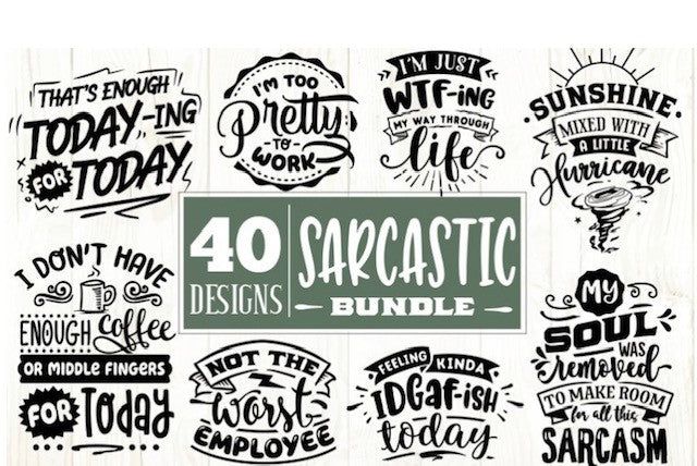 Sarcastic Bundle