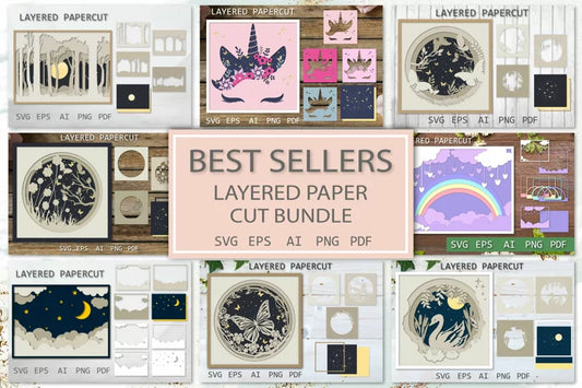 Layered Paper Bundle