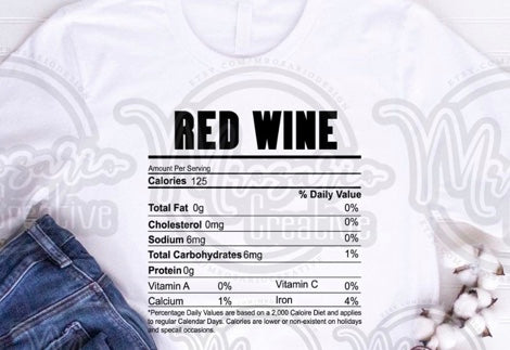 Drink Nutrition Facts