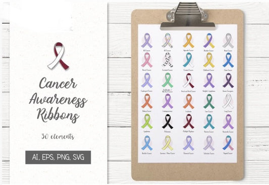 Cancer Awareness Ribbons