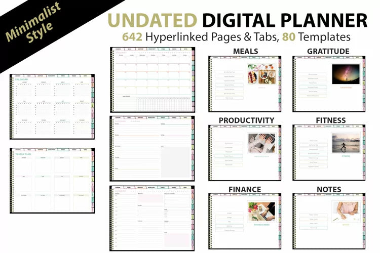 Undated Digital Planners