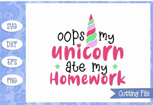 Unicorn Ate My Homework