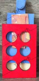 Building Brick Money Holder