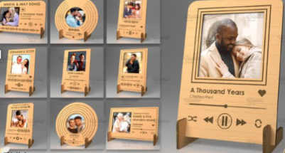 Song Plaque Photo Frame Bundle