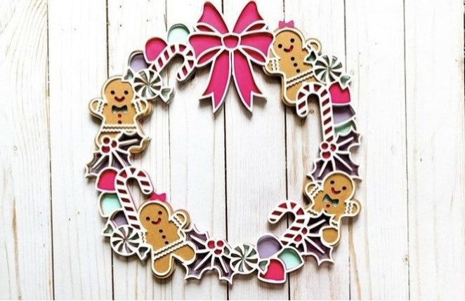3d Christmas Wreath