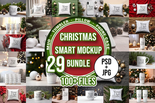 Christmas Mock up Bundle