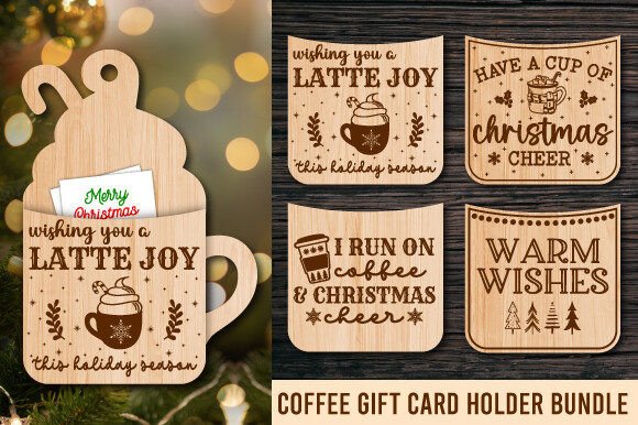 Coffee Giftcard Holders