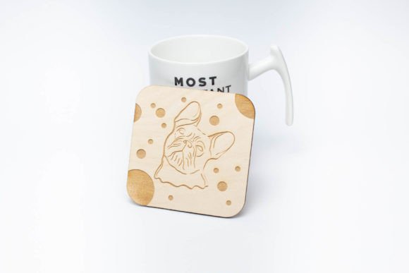 French Bulldog Coaster