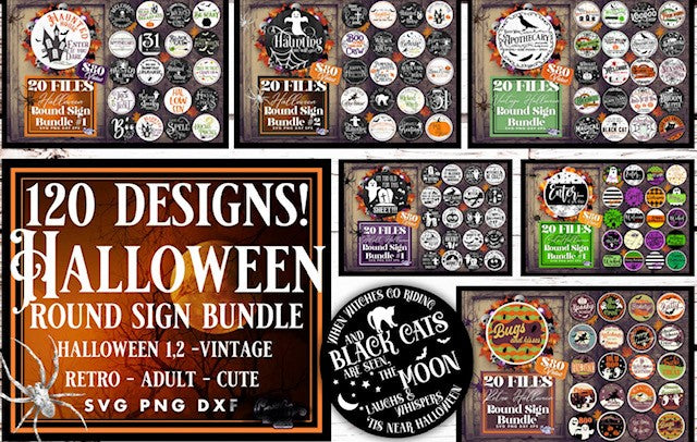 Halloween Sign Bundle