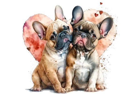 Heart Frenchie