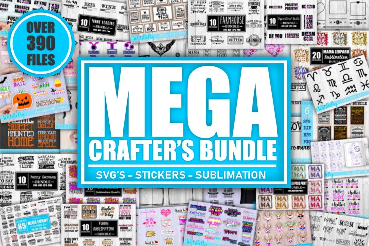 Meg Sublimation Stickers Bundle