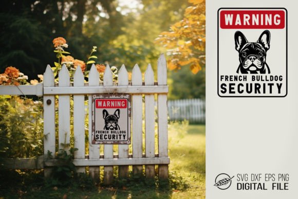 Warning French Bulldog
