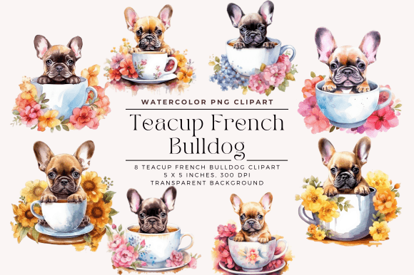 Frenchies in Teacups