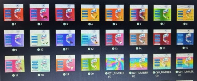 32- Bitch Be Gone 20oz Straight Tumblers