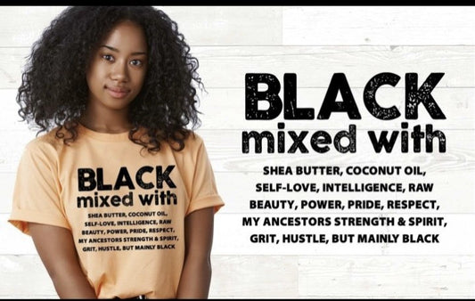 Black Mixed With