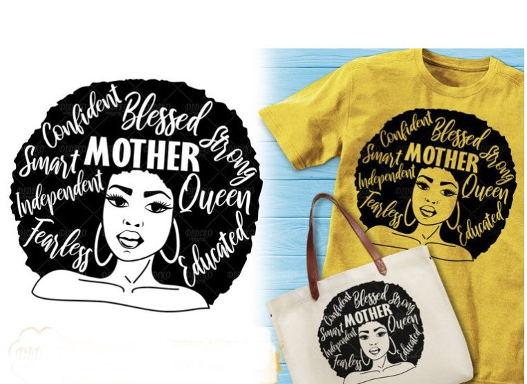 Beautiful Black Mother