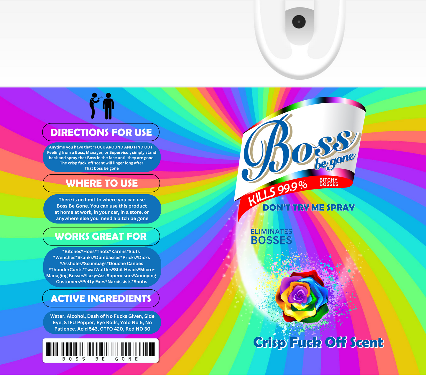 Boss Be Gone 20oz Tumbler