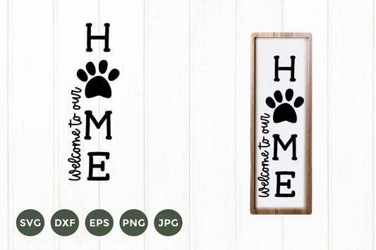 Dog Home Porch Sign