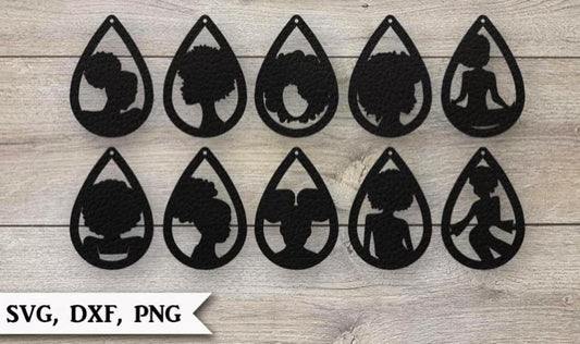 African Queen Earrings