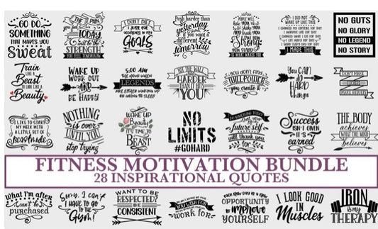 Fitness Motivation Bundle