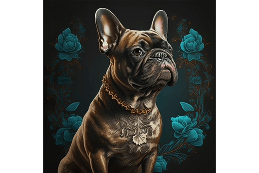 Frenchie Art Nouveau