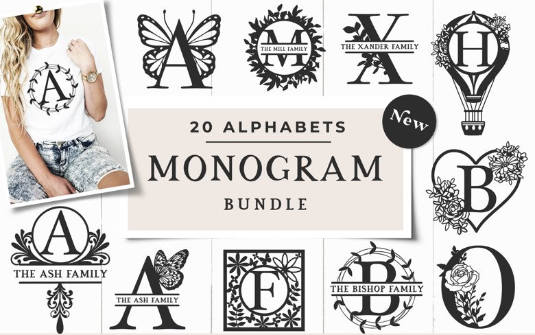 Monogram Alphabet