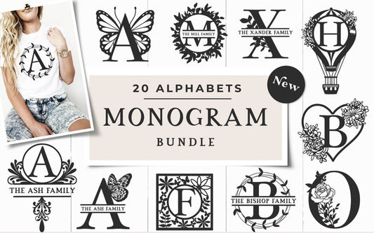 Monogram Alphabet