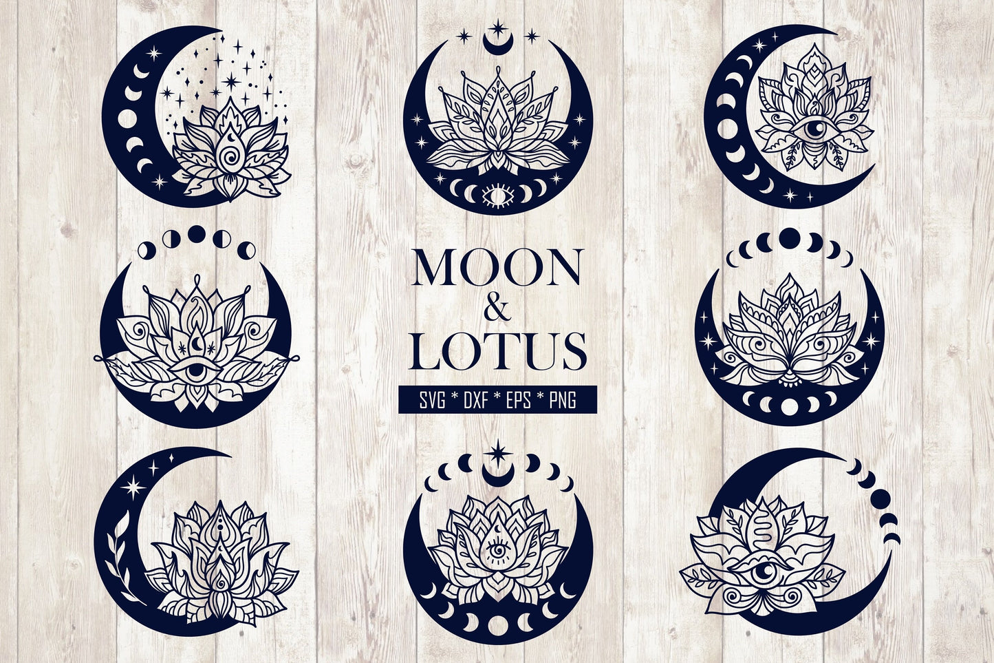Moon & Lotus