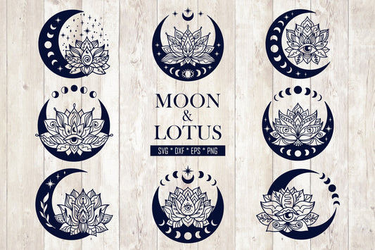 Moon & Lotus